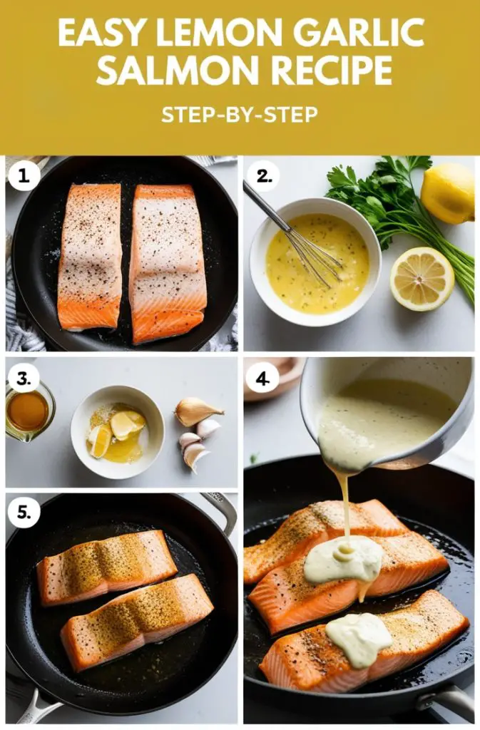 How To Make Easy Lemon Garlic Salmon