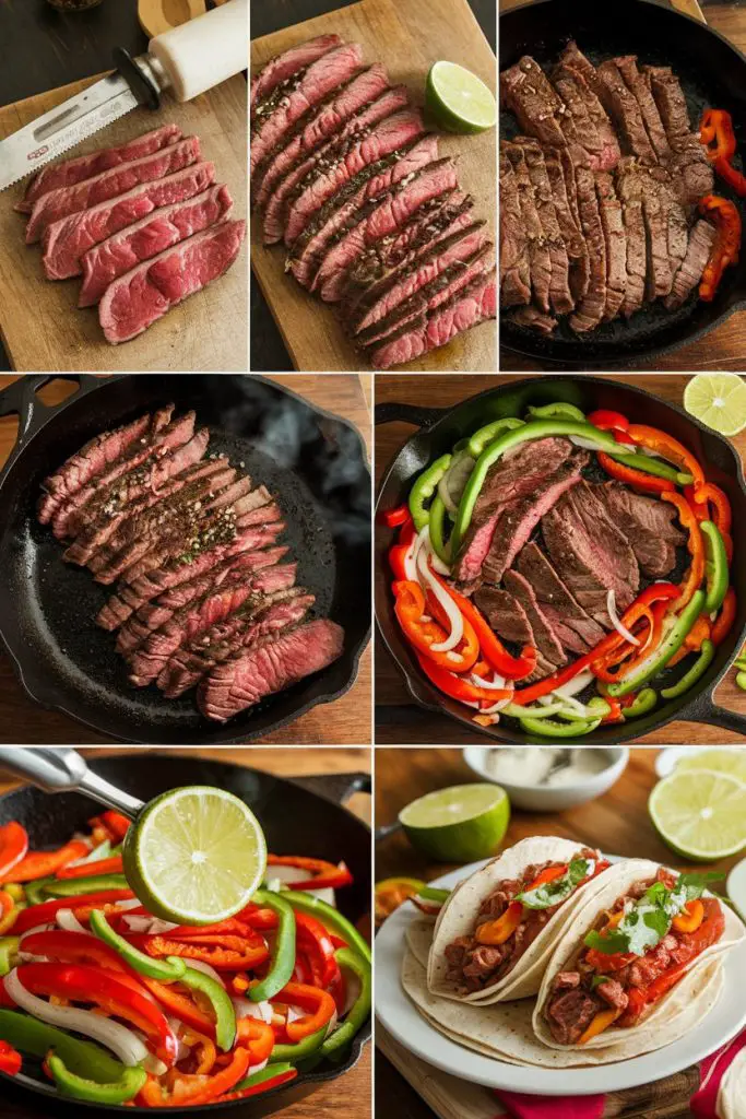 How To Make Easy Steak Fajitas