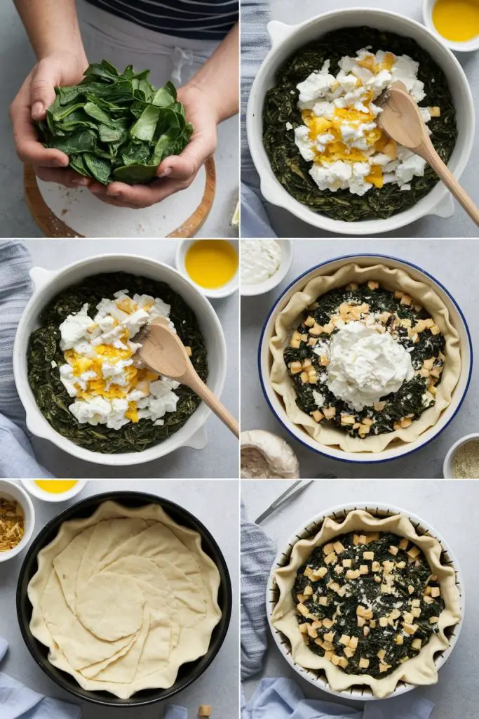 How To Make Spinach and Feta Pie