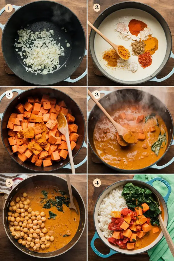 How To Make Sweet Potato Curry