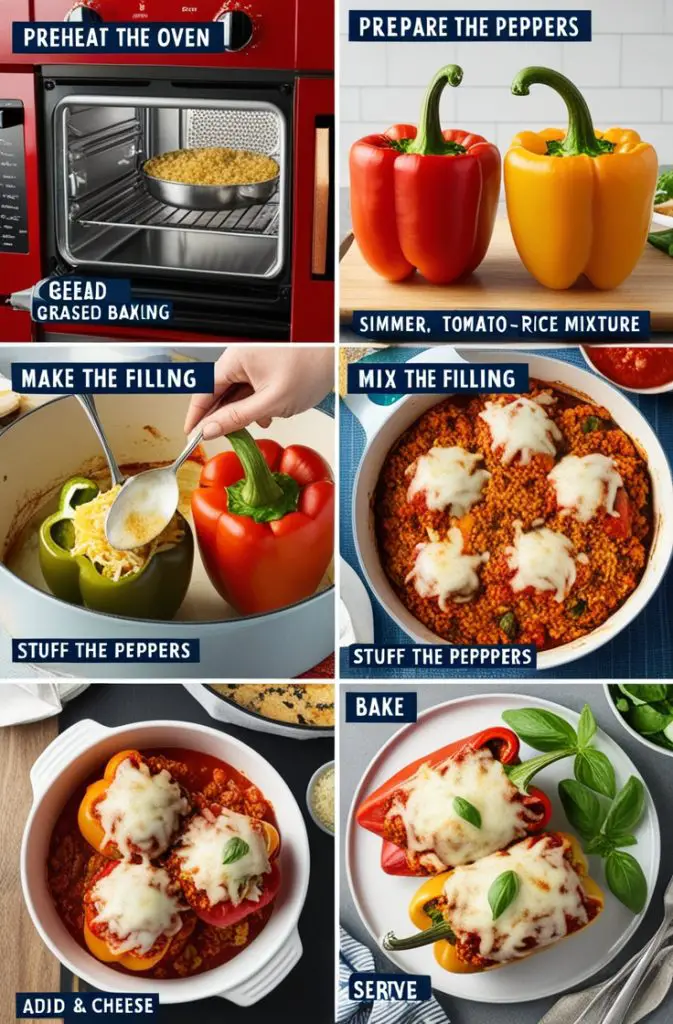 How To Make Vegetarian Italian Stuffed Peppers