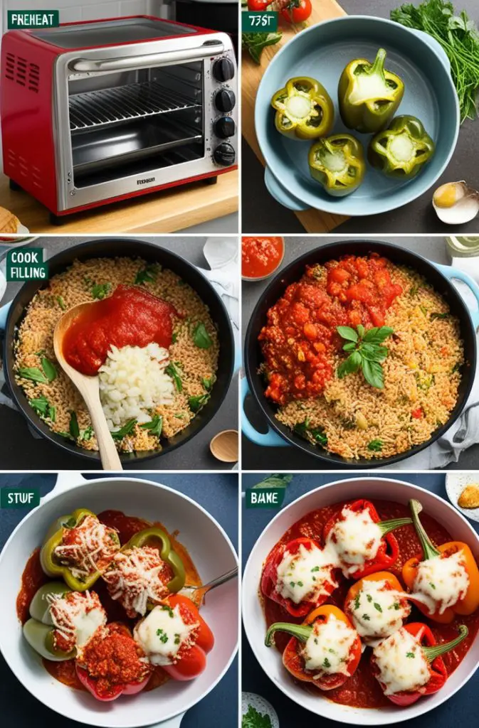 How to Make Vegetarian Stuffed Peppers