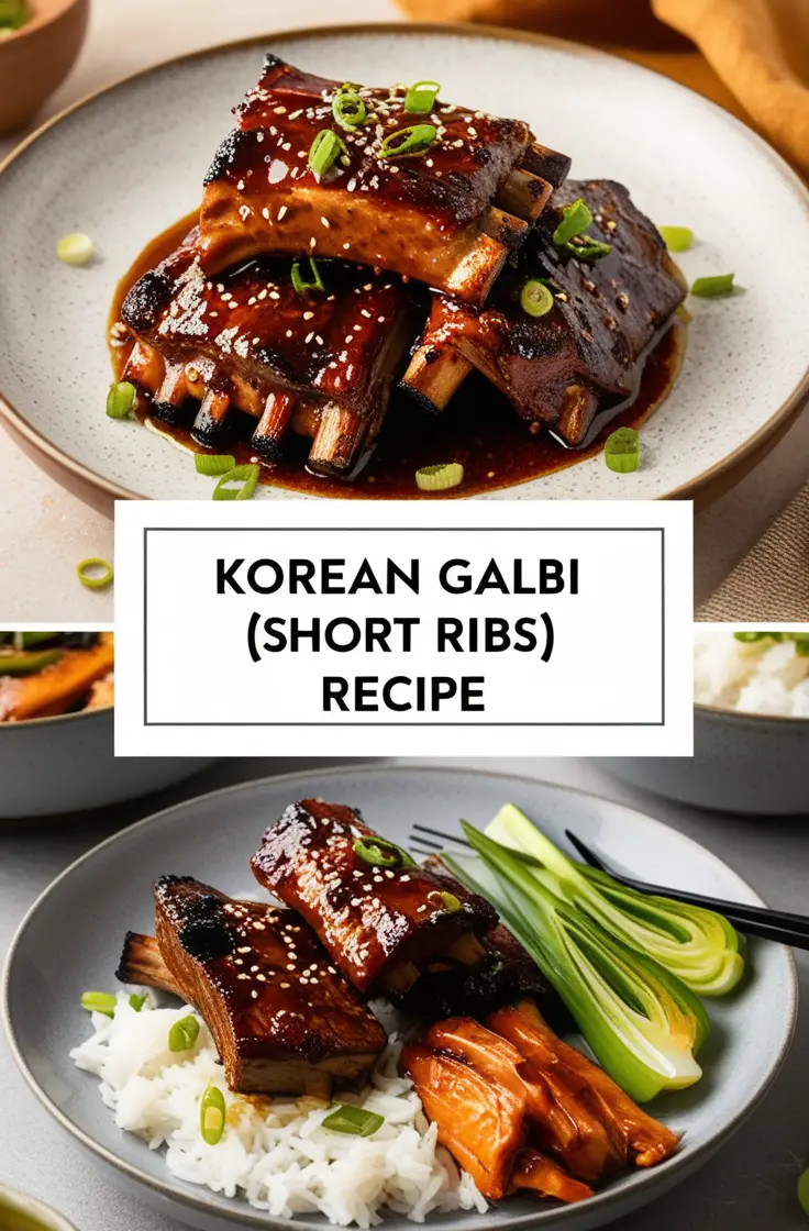 Korean Galbi (Short Ribs) Recipe