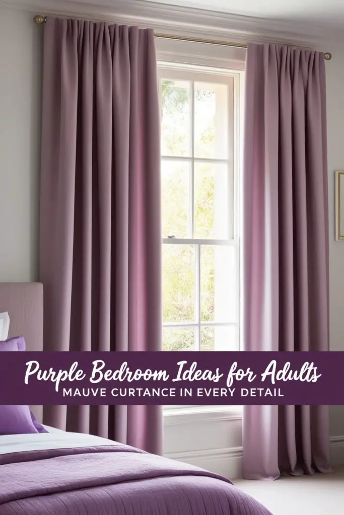 Mauve Curtains