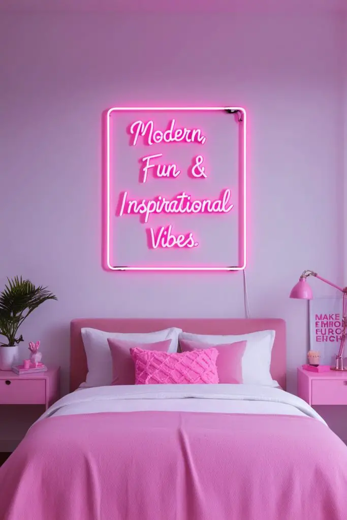 Pink Neon Sign