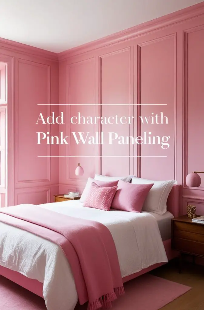 Pink Paneling