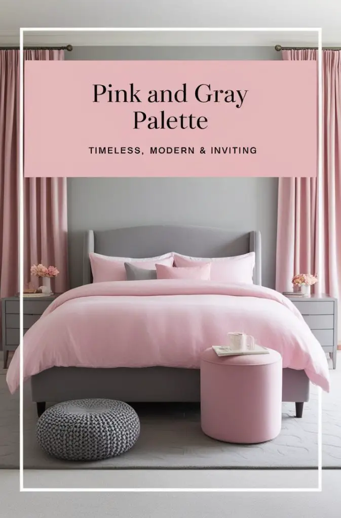 Pink and Gray Palette