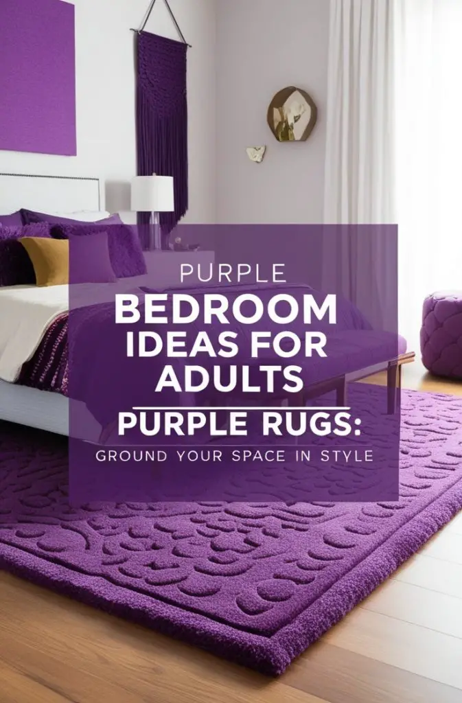 Purple Area Rug