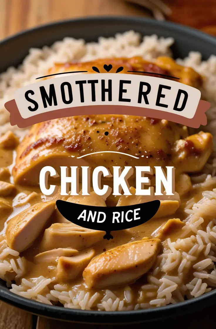 Smothered Chicken and Rice