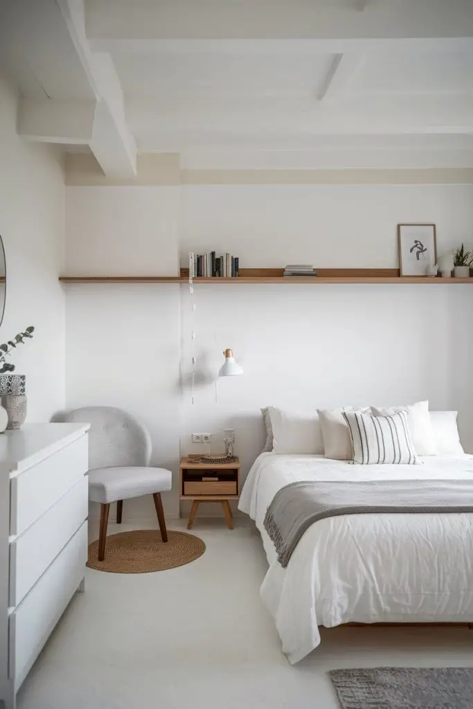 Use White Furniture in a Scandinavian Design