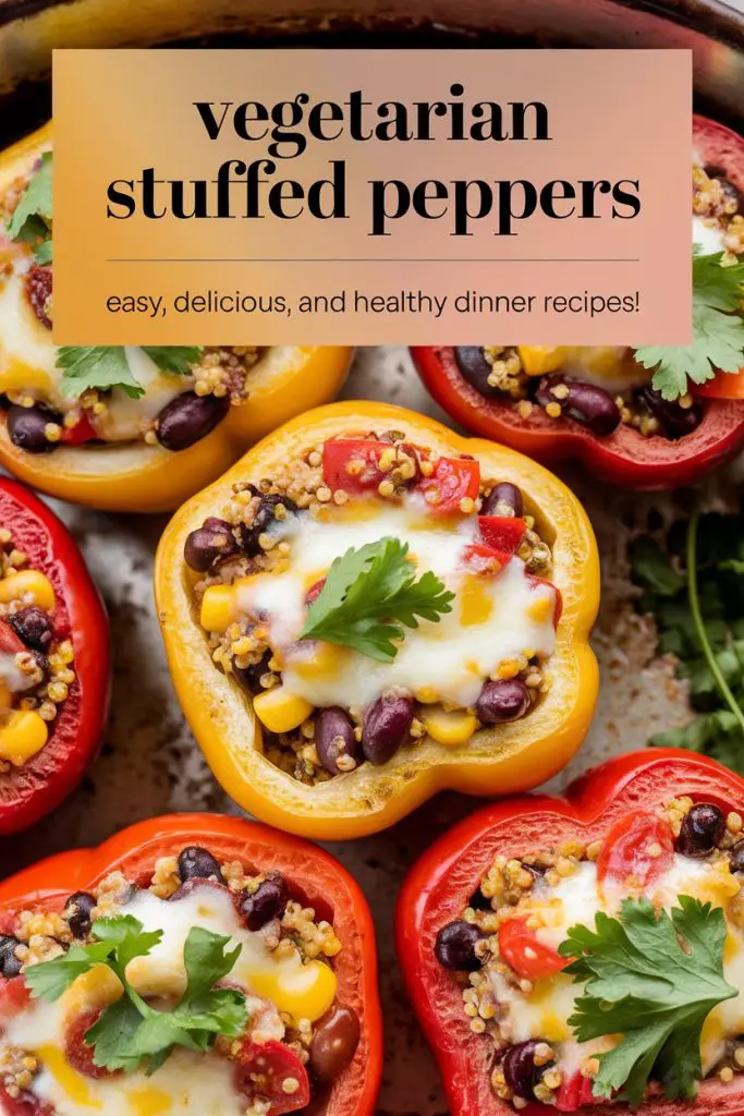 Vegetarian Stuffed Peppers Recipe