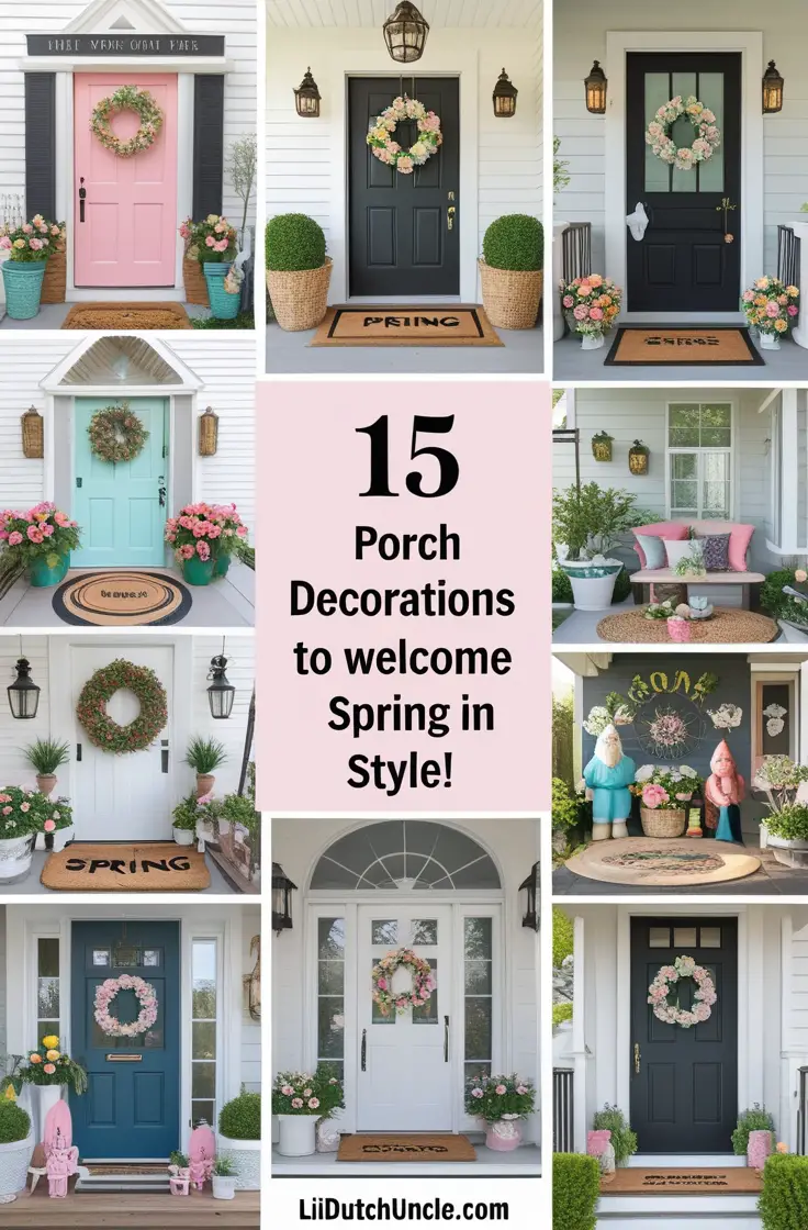 15 Porch Decorations for Spring