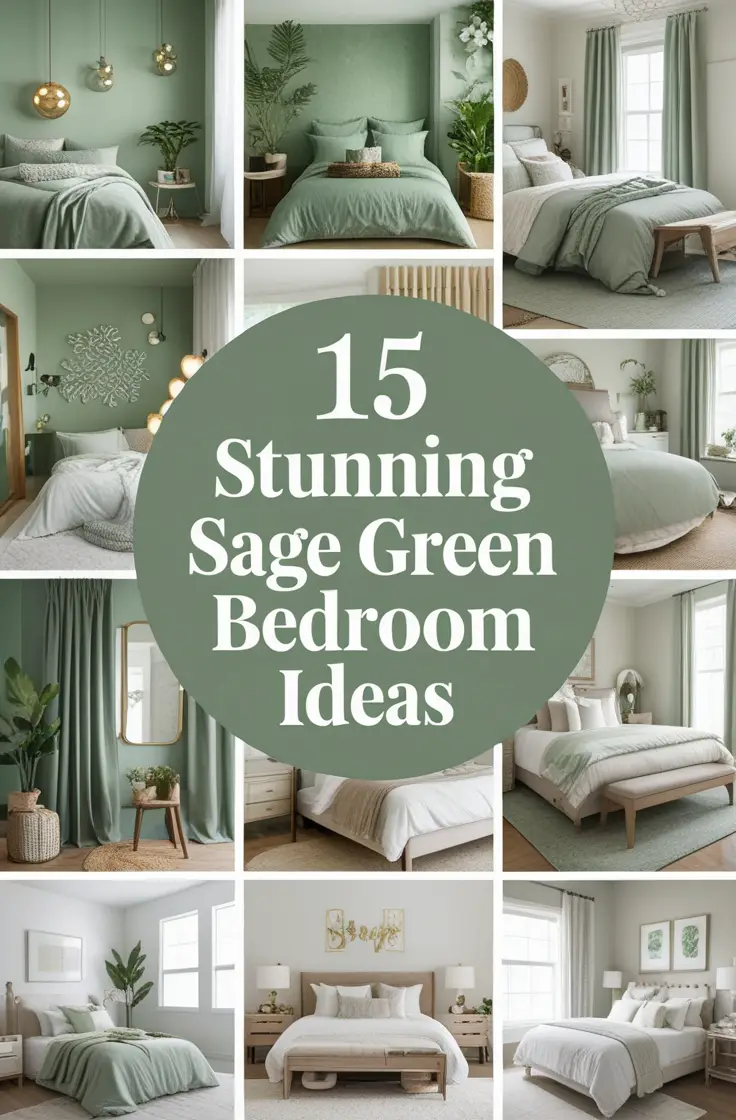 15 Sage Green Bedroom Ideas