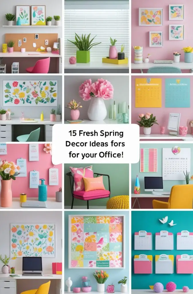 15 Spring Decor Ideas for Office