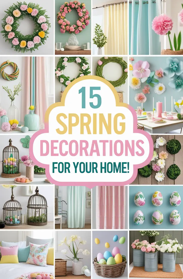 15 Spring Decorations for Home