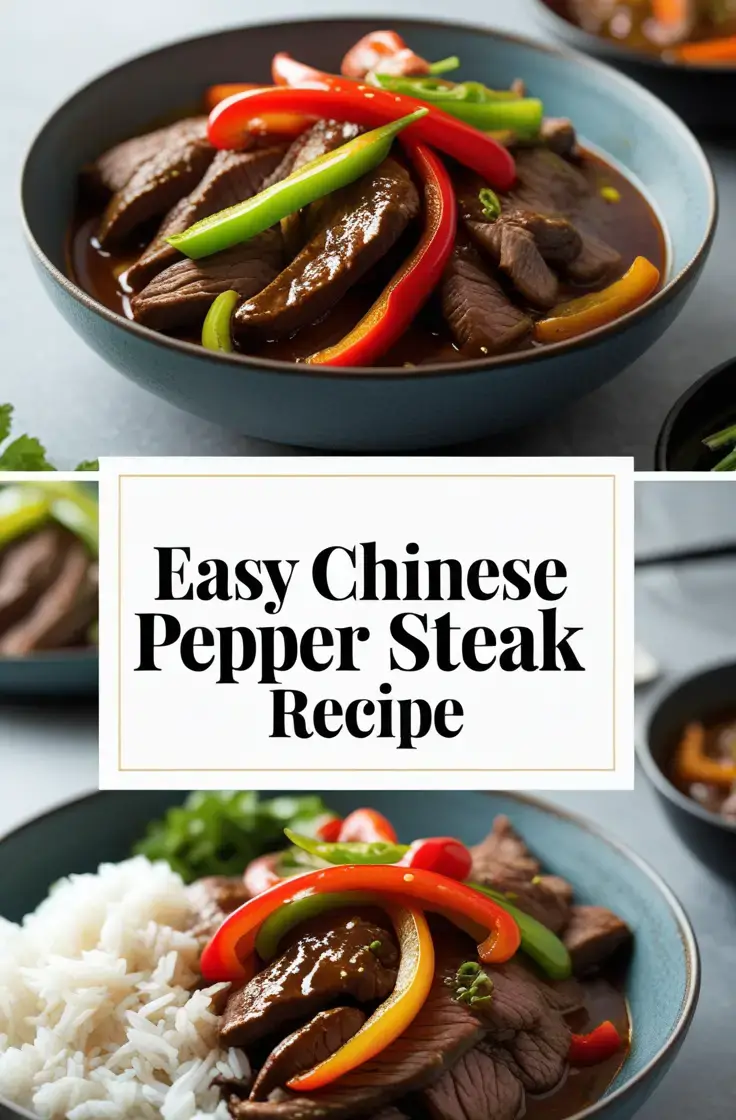 Easy Chinese Pepper Steak Recipe