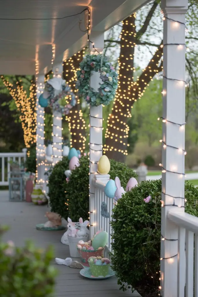 Fairy Lights in Trees or Bushes