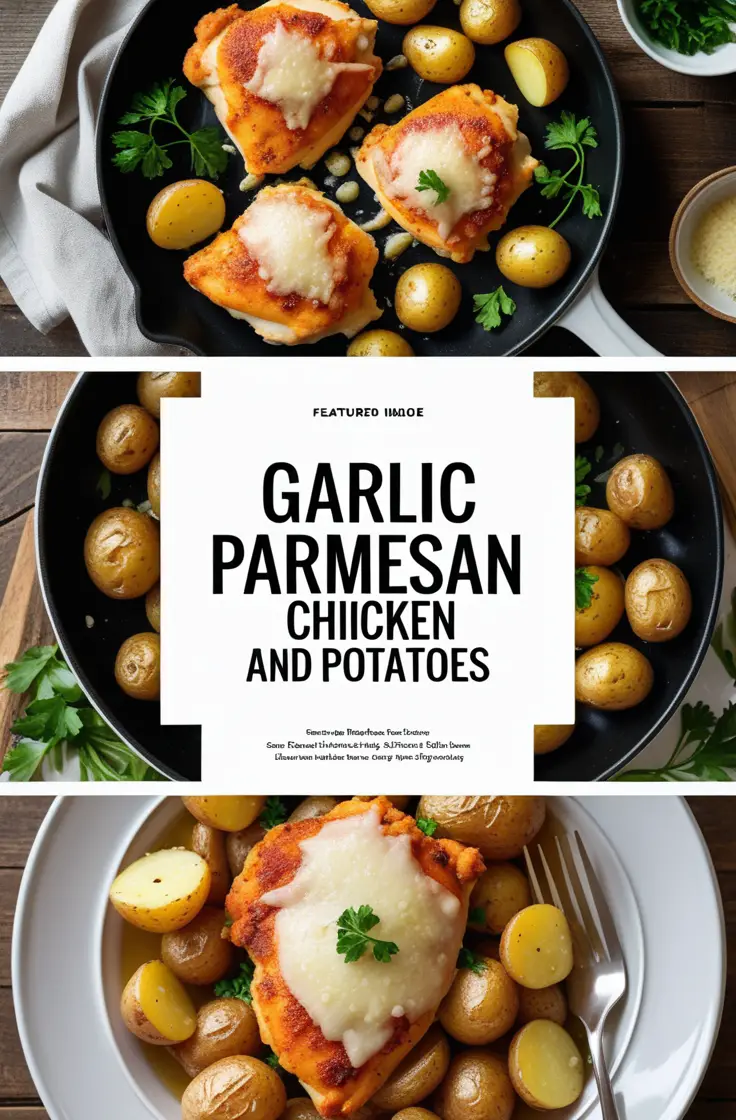 Garlic Parmesan Chicken and Potatoes