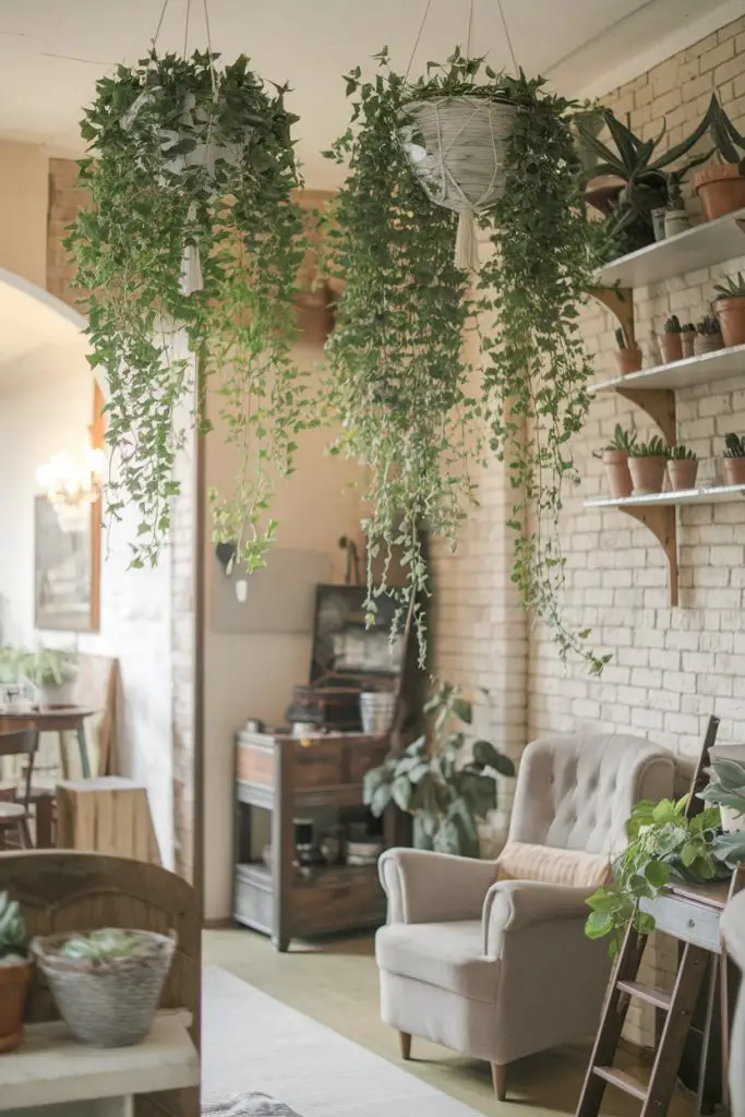  Greenery and Hanging Plants