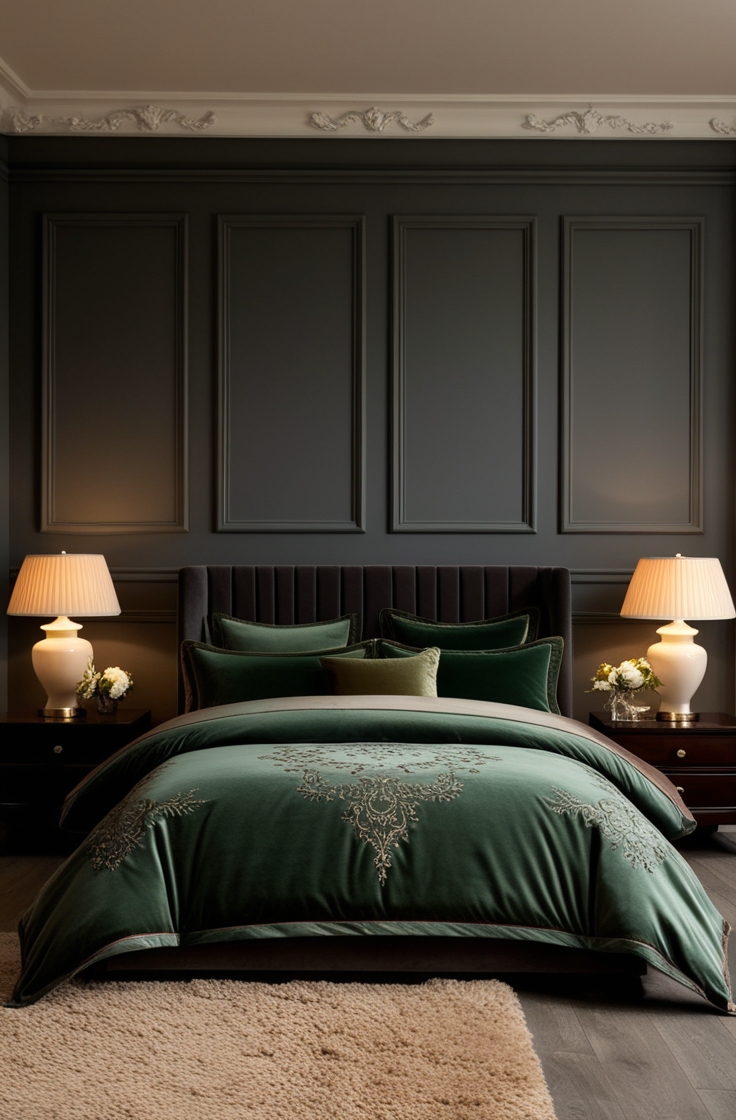 15 Green and Grey Bedroom Ideas for a Stylish and Cozy Space