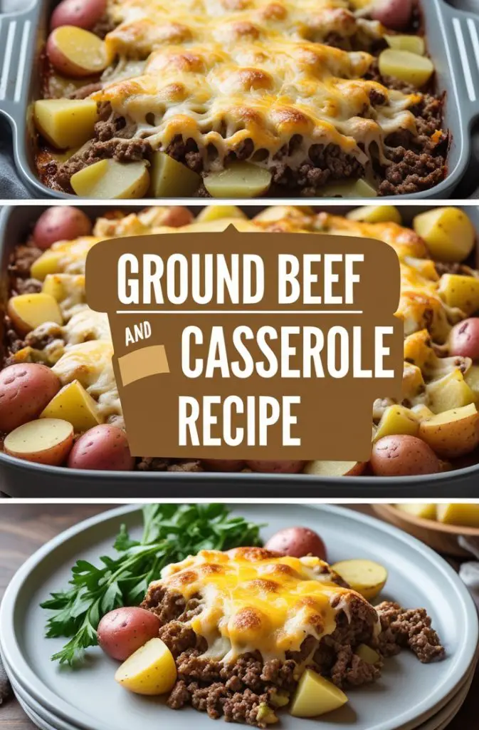 Ground Beef and Potatoes Casserole Recipe 