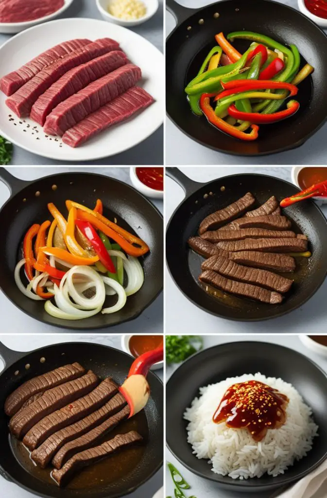 How to Make Easy Chinese Pepper Steak