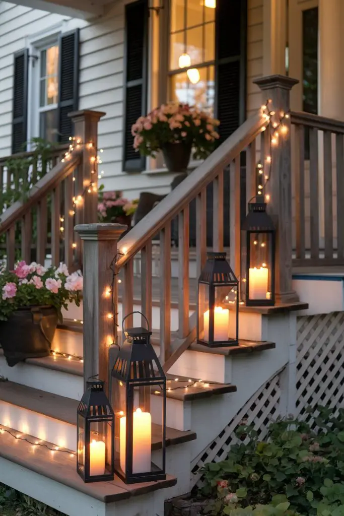 Lanterns with LED Candles