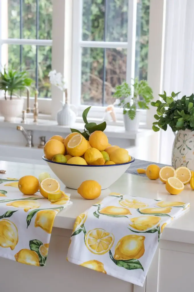 Lemon and Citrus Accents