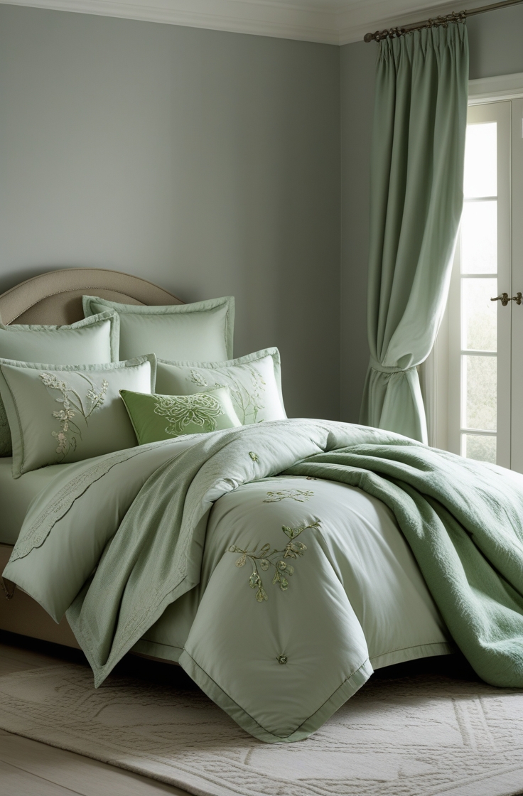 15 Sage Green and Grey Bedroom Ideas for a Serene Look