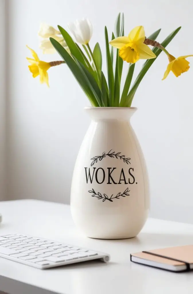 Personalized Flower Vase