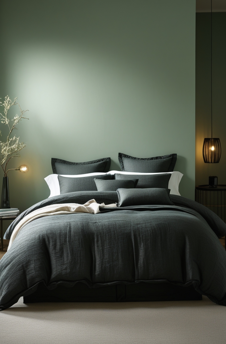15 Green and Grey Bedroom Ideas for a Stylish and Cozy Space