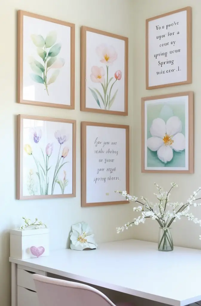 Spring-Inspired Wall Art