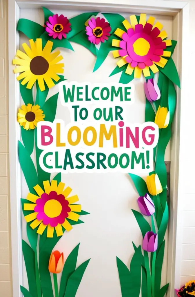 Blooming Flowers Display