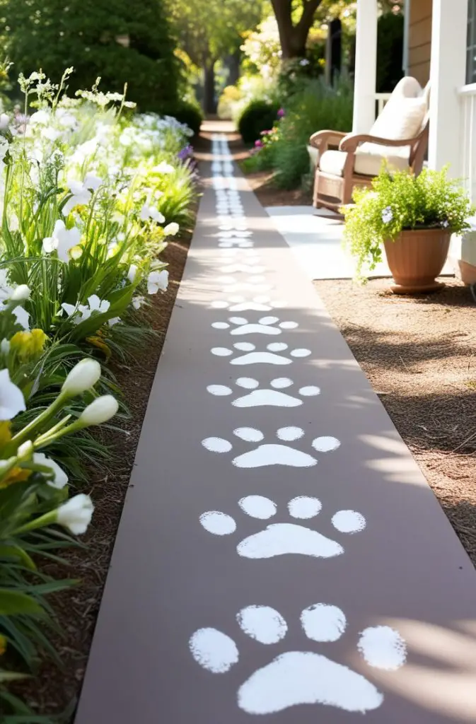 Bunny Footprint Pathway