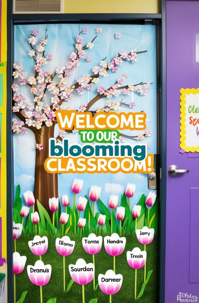 Classroom Door Makeover