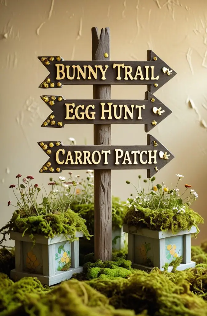 DIY Easter Signposts