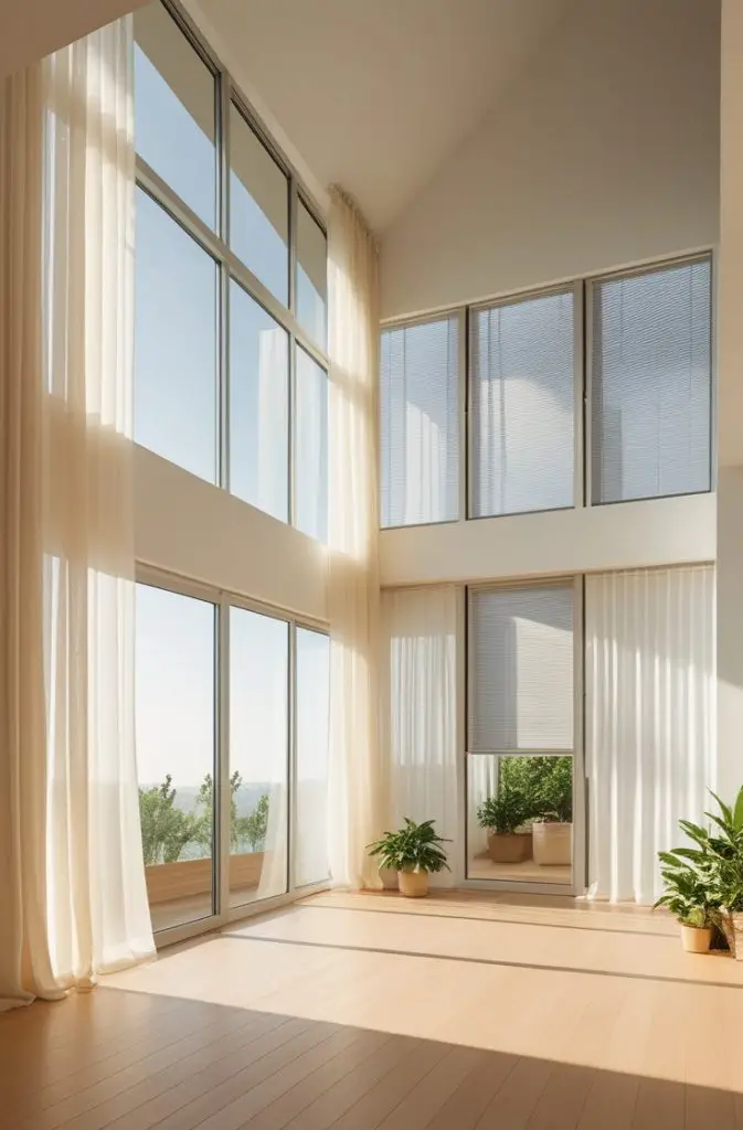 Floor-to-Ceiling Windows for Natural Light