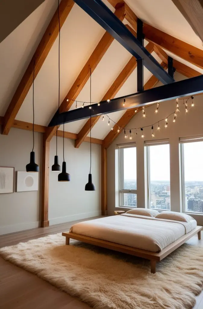 Make Use of Exposed Beams and Rafters