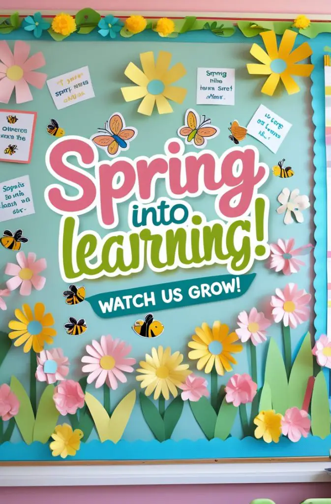 Spring Bulletin Board