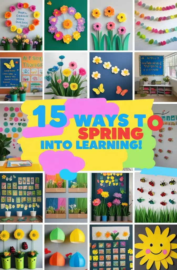 spring decoration for classroom 