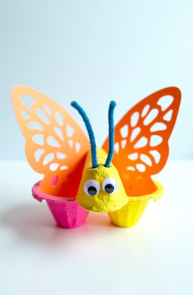 Egg Carton Butterfly