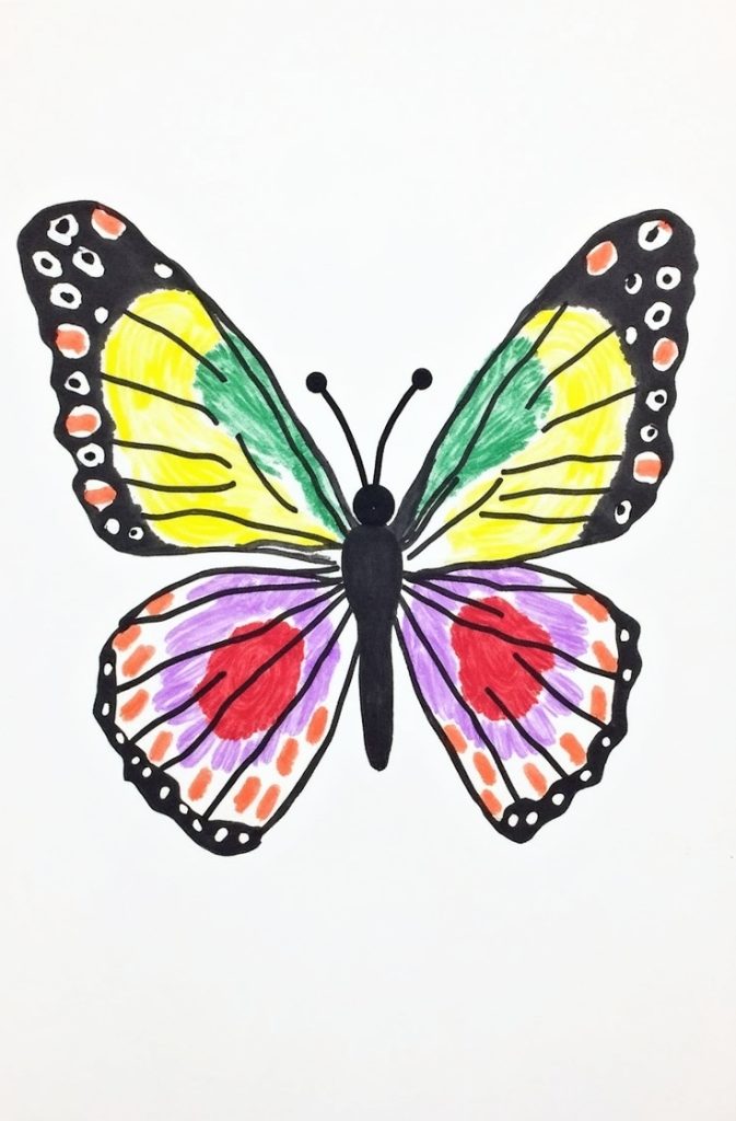 Fingerprint Butterfly
