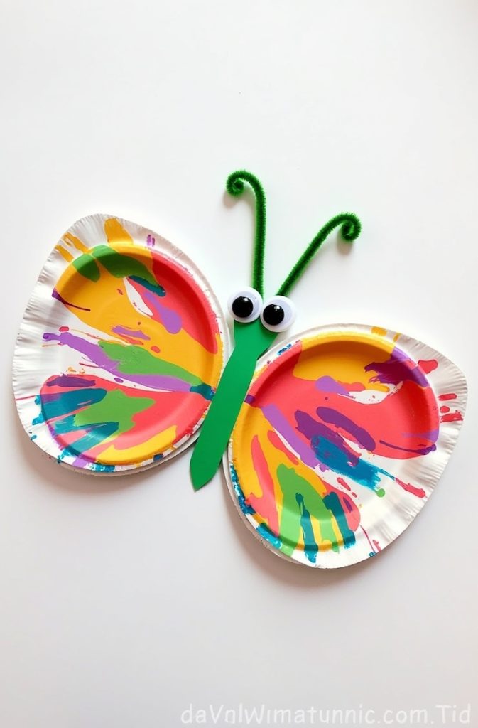 Paper Plate Butterfly