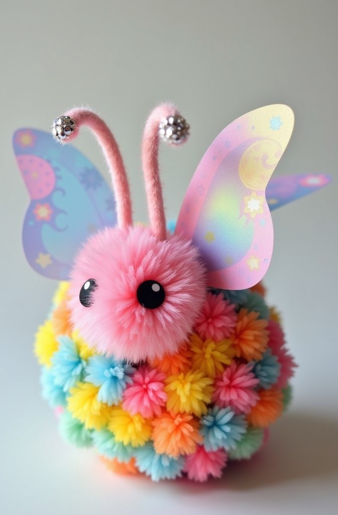 Pom-Pom Butterfly