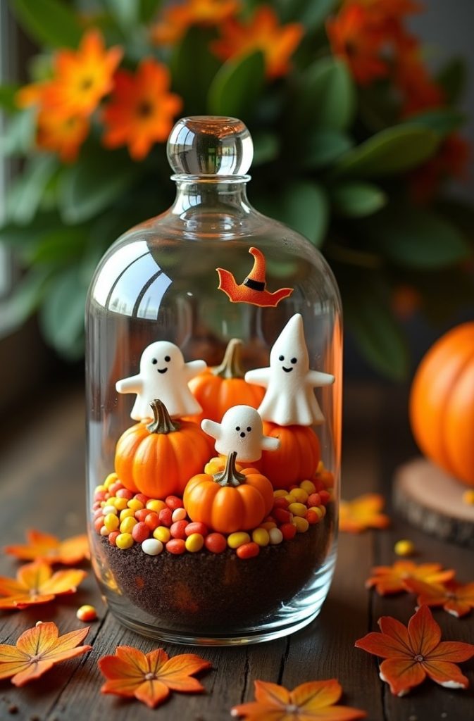 Candy Corn Terrarium