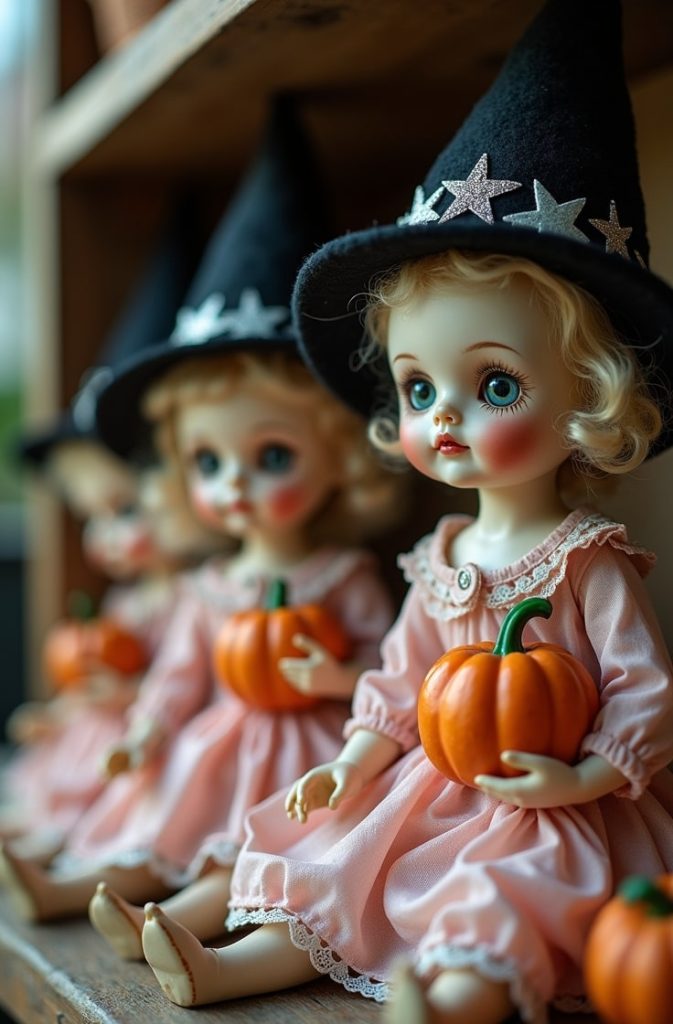 Haunted Doll Display