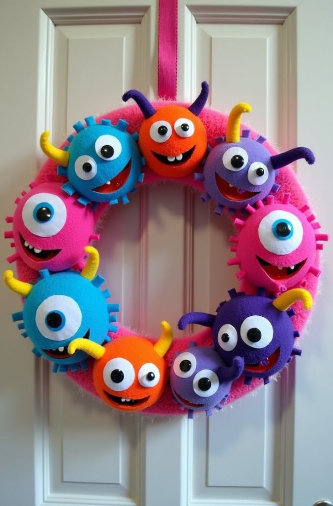 Monster Eye Wreath