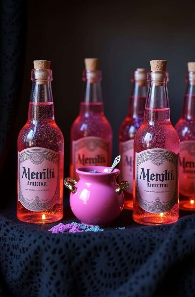 Pink & Black Witch’s Potion Station