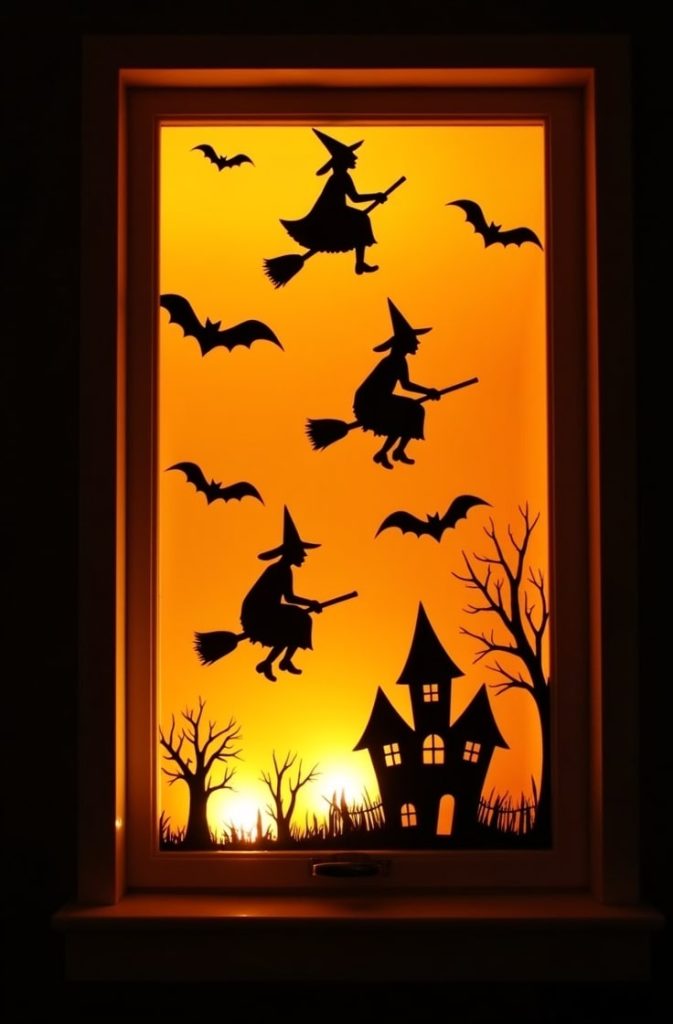 Spooky Silhouette Scene