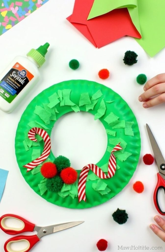  Christmas Wreath Collage